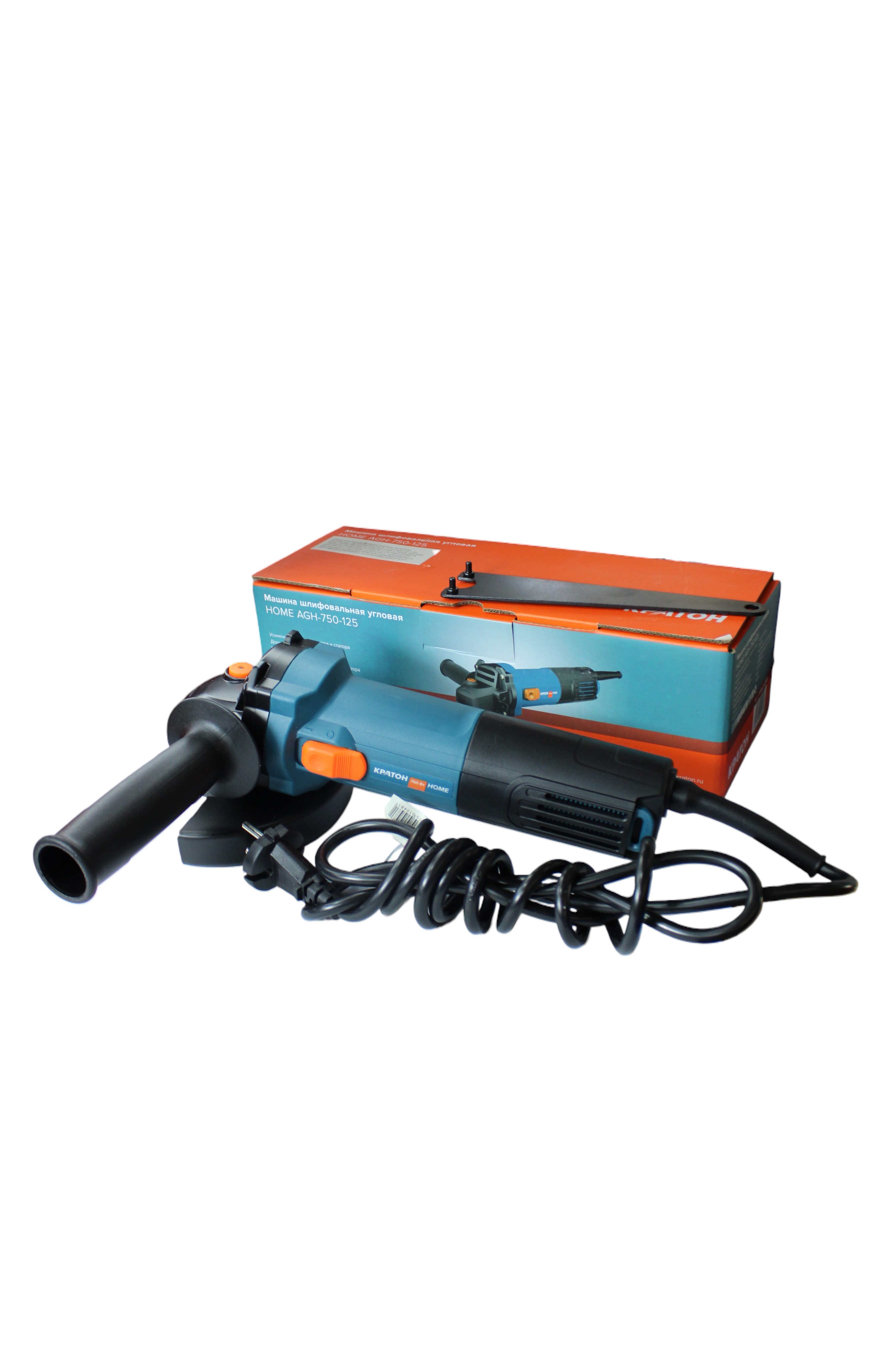Машина шлифовальная угловая Кратон Home AGH-750-125