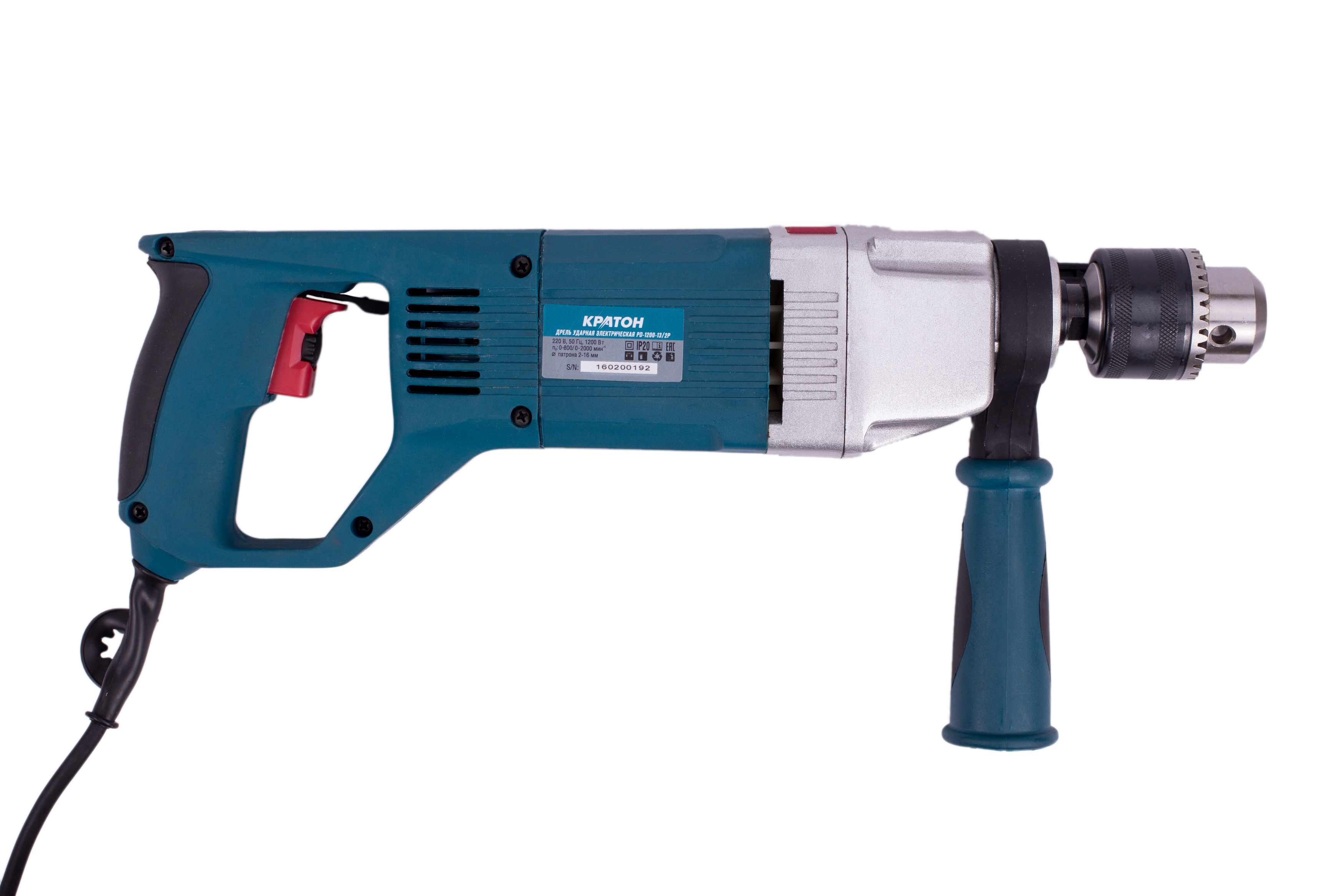 Дрель ударная Кратон PD-1200-13/2P