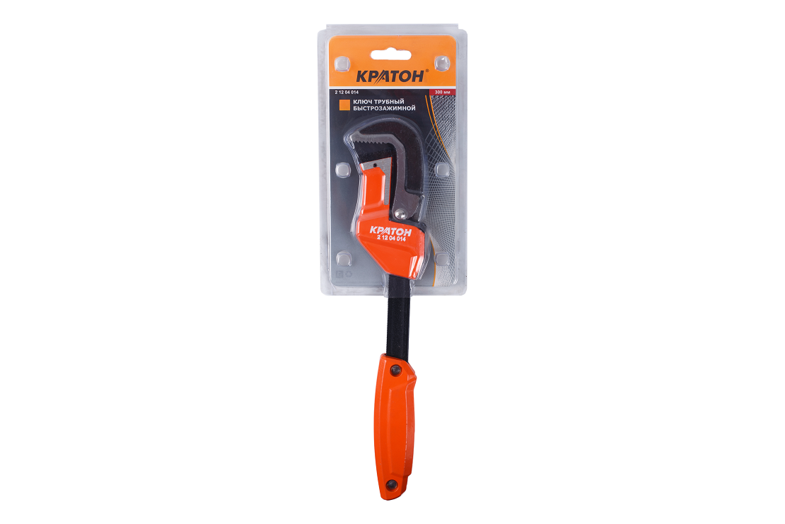 Ключ трубный быстрозажимной Кратон 300 мм