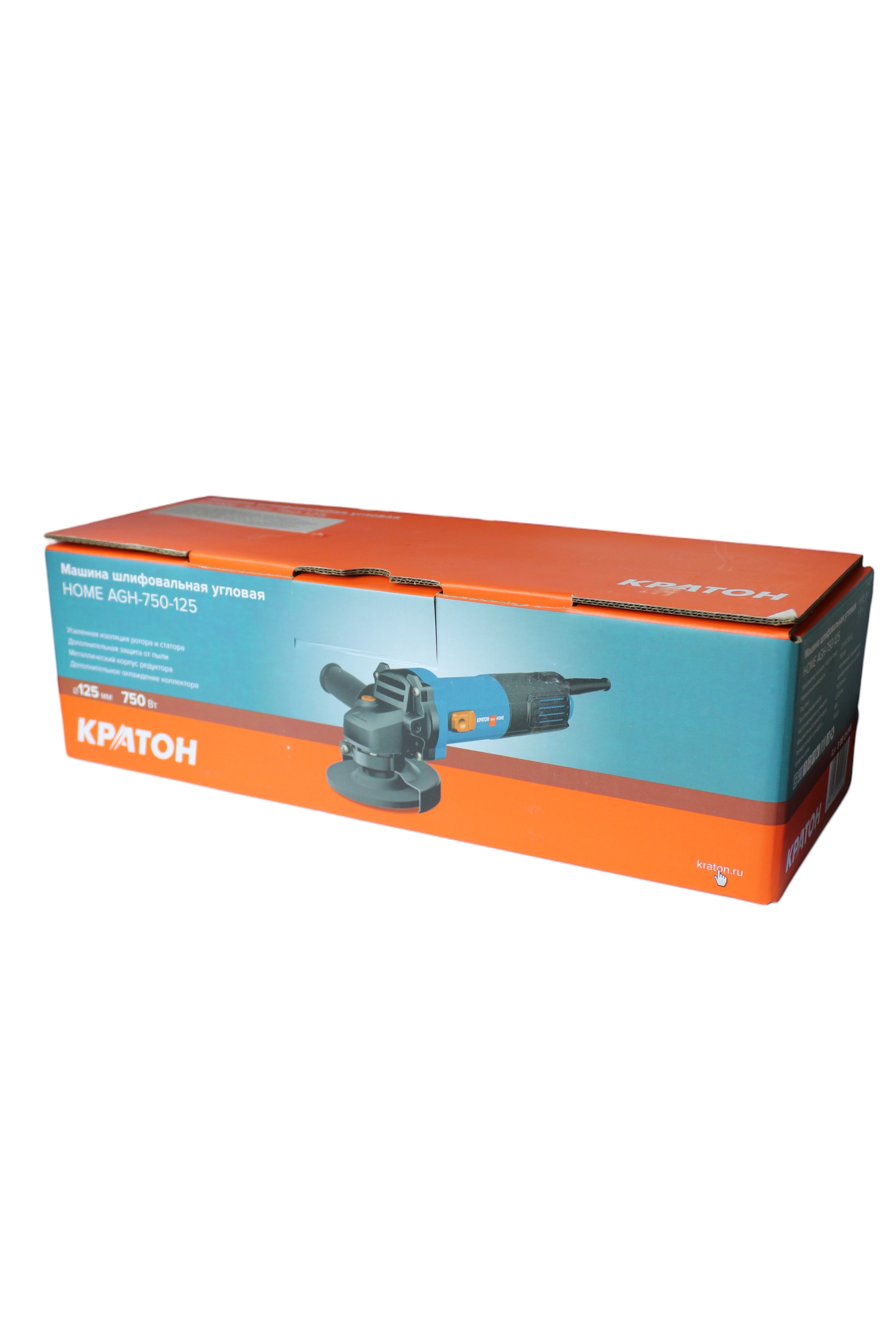 Машина шлифовальная угловая Кратон Home AGH-750-125