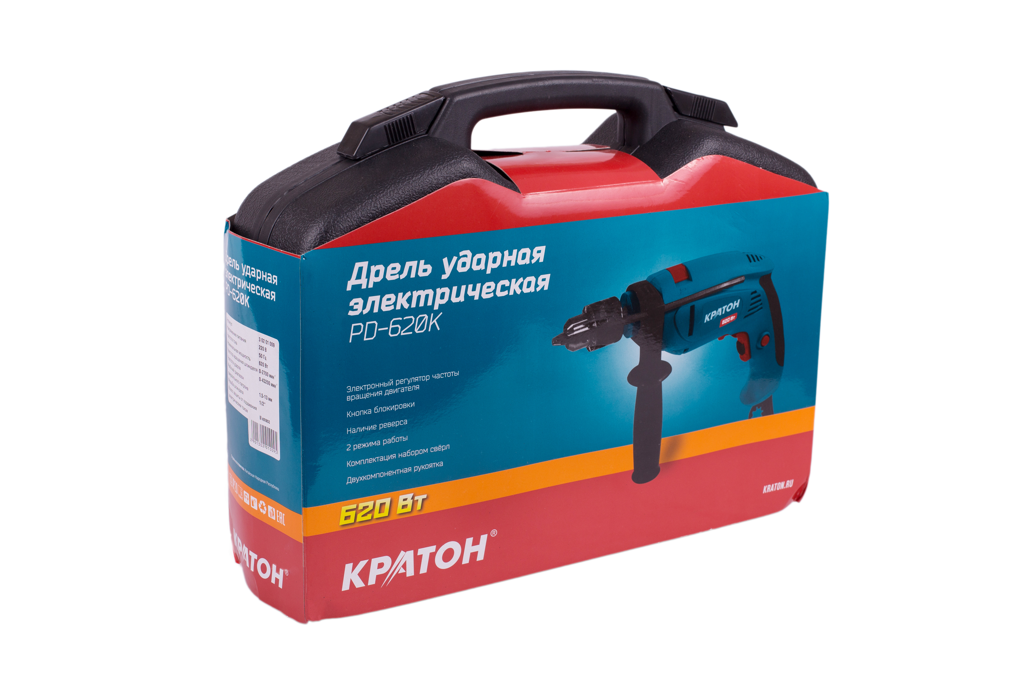Дрель ударная Кратон PD-620K