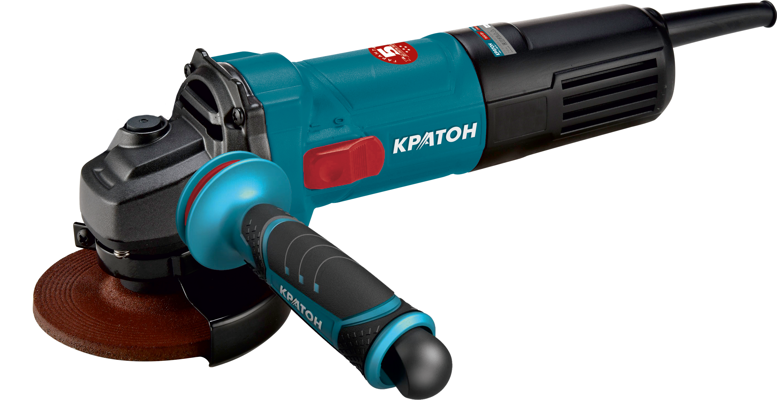 Машина шлифовальная угловая Кратон “Pro Series” AMGP-900-125JСE