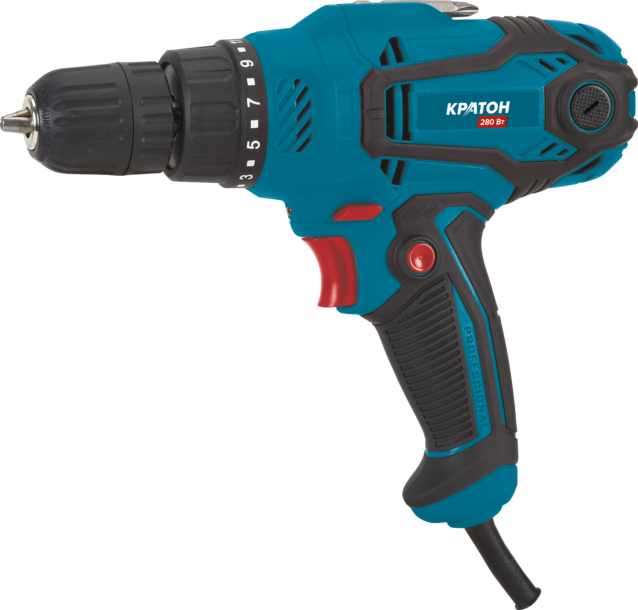 Дрель-шуруповерт сетевая Кратон ESDD-280/24