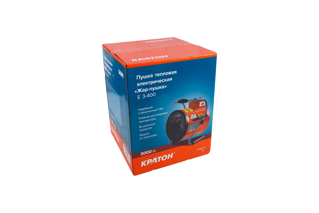 Пушка тепловая электрическая Кратон Жар-пушка Е 3-400 
