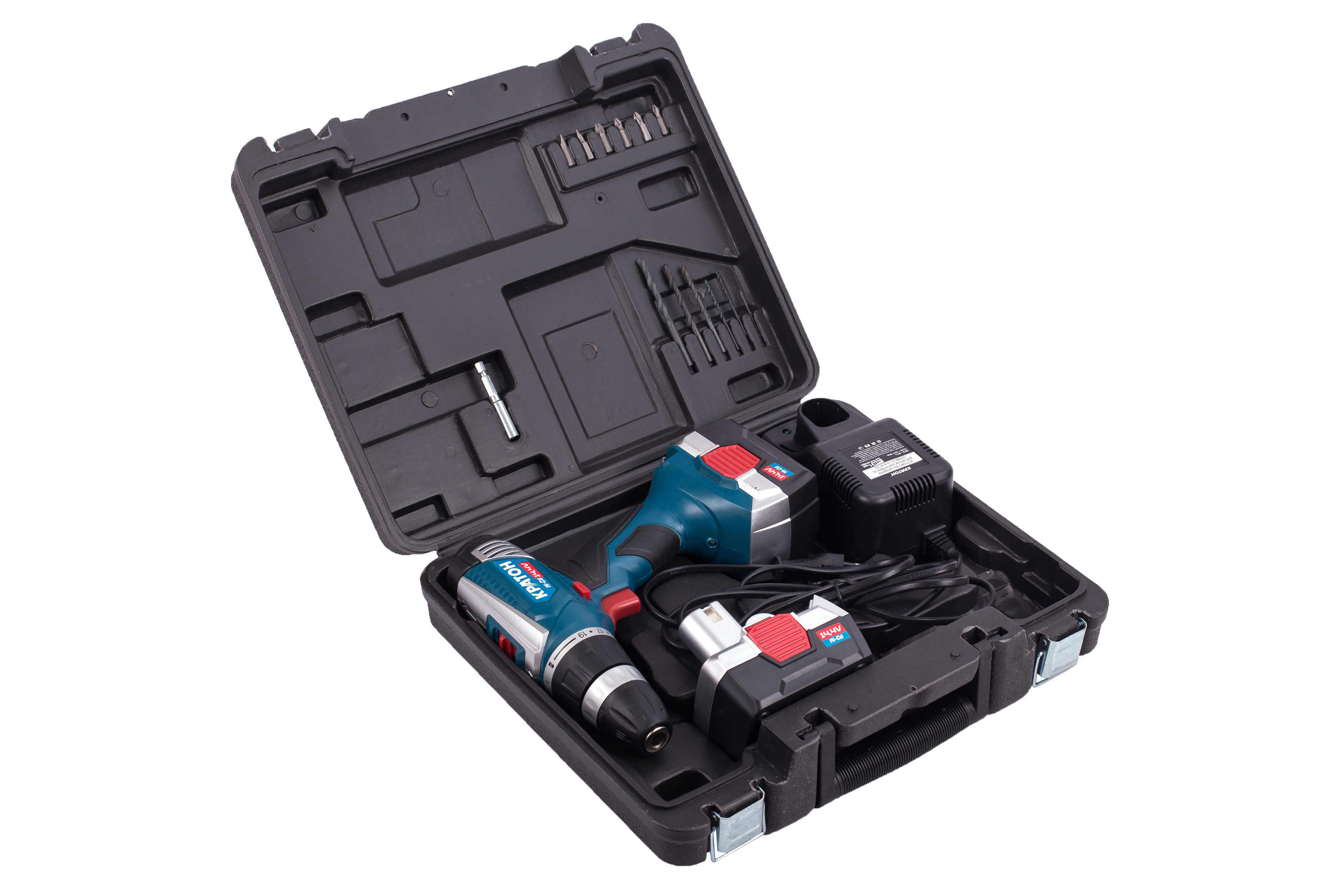 Дрель-шуруповерт аккумуляторная Кратон CD-14-K