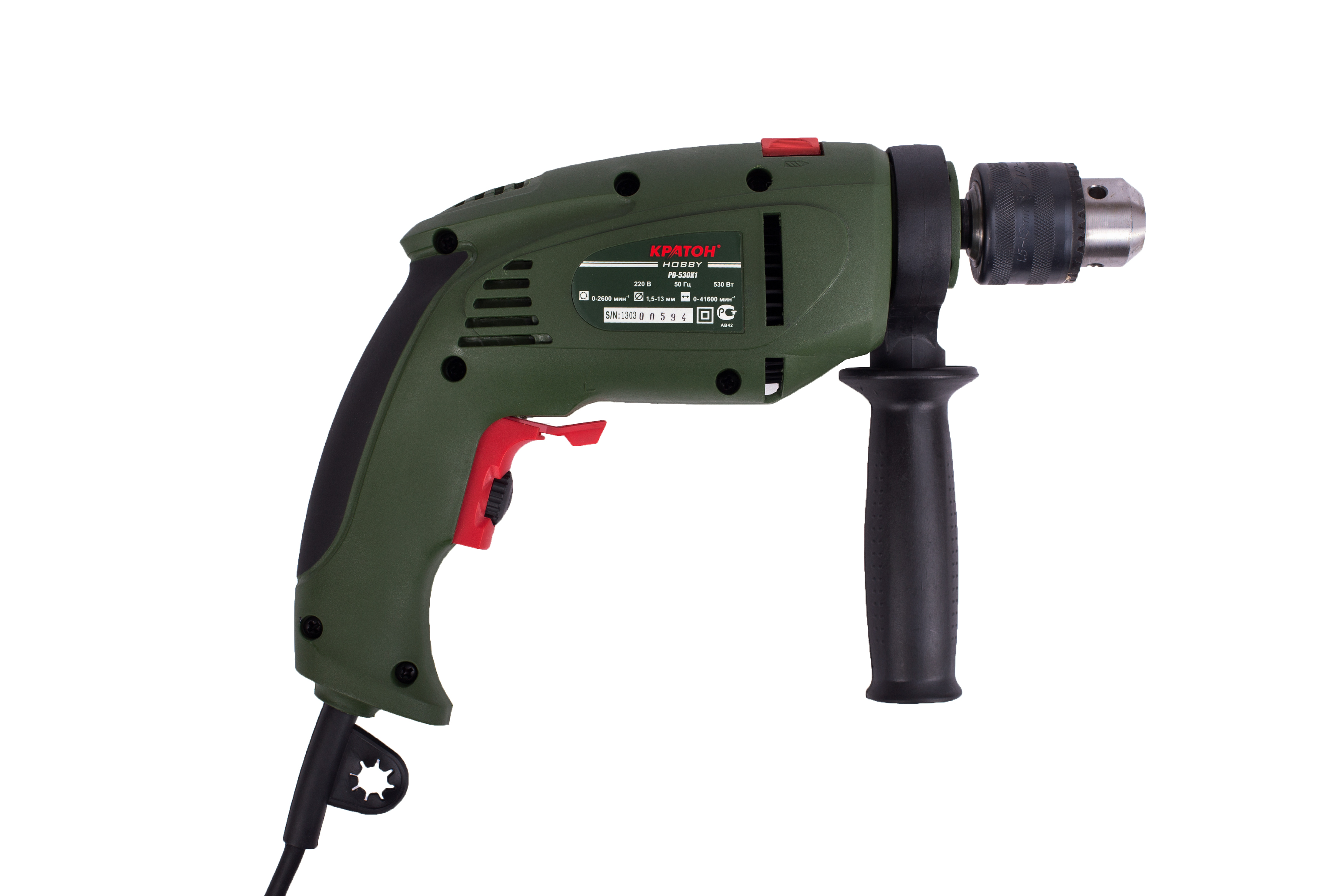 Дрель ударная Кратон PD-530K1