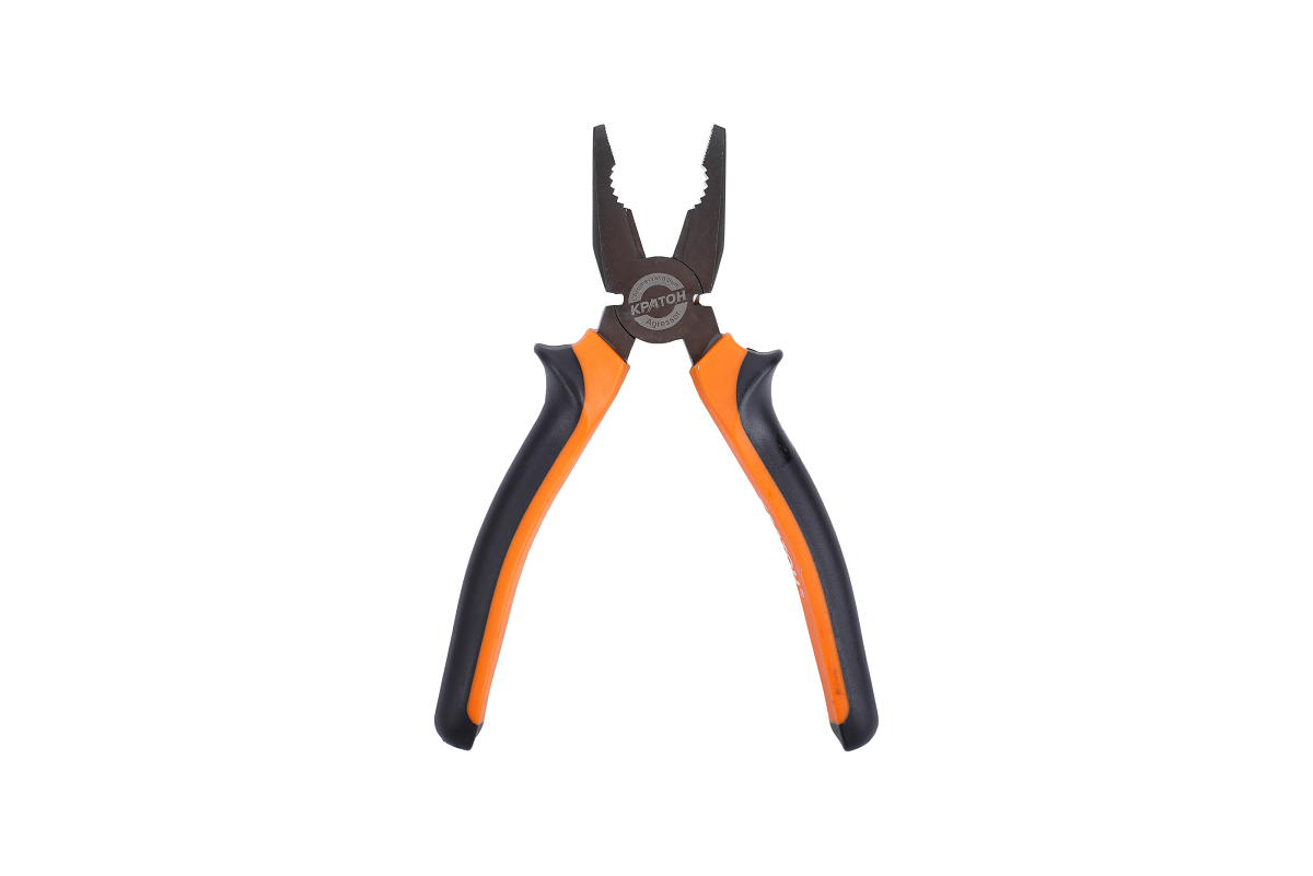 Пассатижи Кратон Agressor комбинированные  Cr-V 200 мм