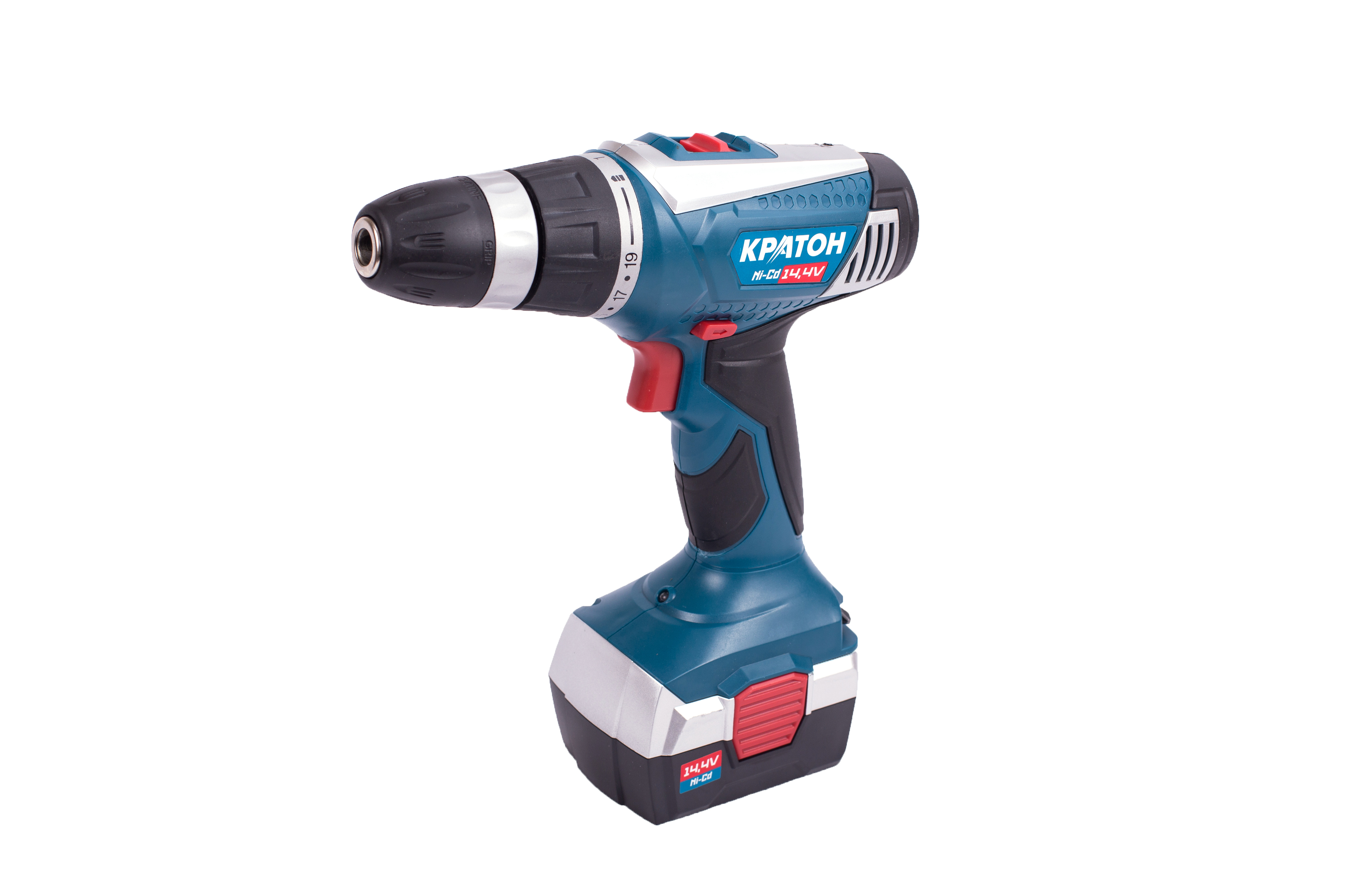 Дрель-шуруповерт аккумуляторная Кратон CD-14-K