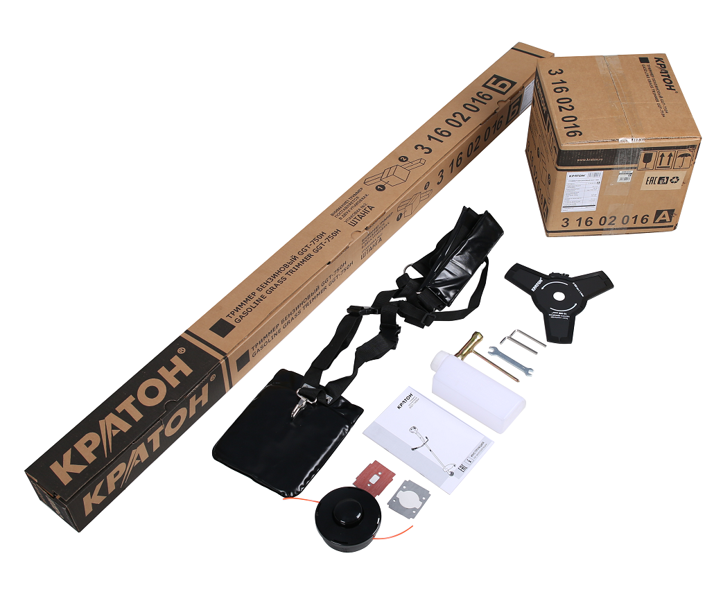 Триммер бензиновый Кратон GGT-750H