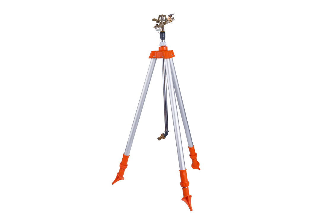 Дождеватель импульсный латунный на треноге Кратон ISM-03T