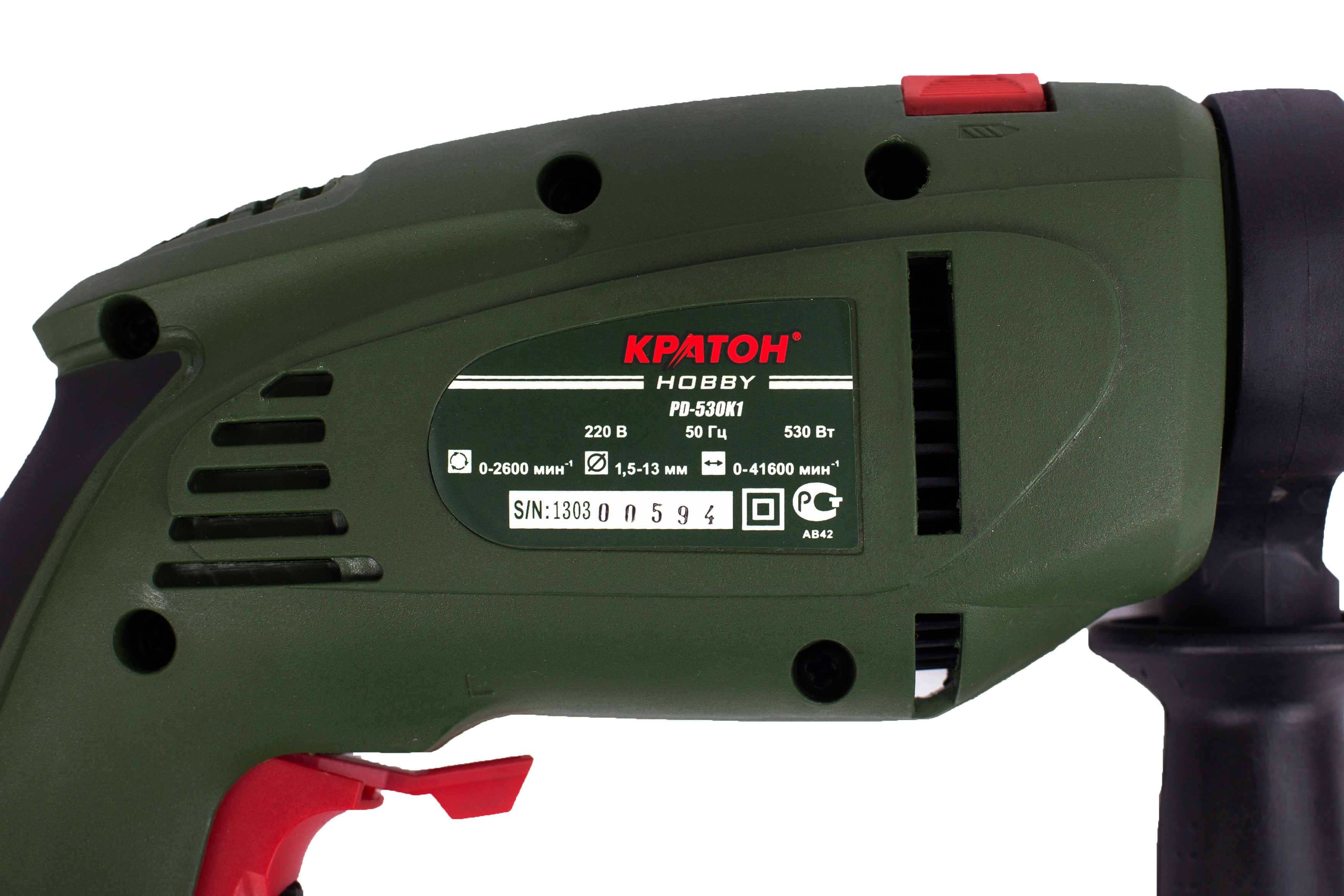 Дрель ударная Кратон PD-530K1