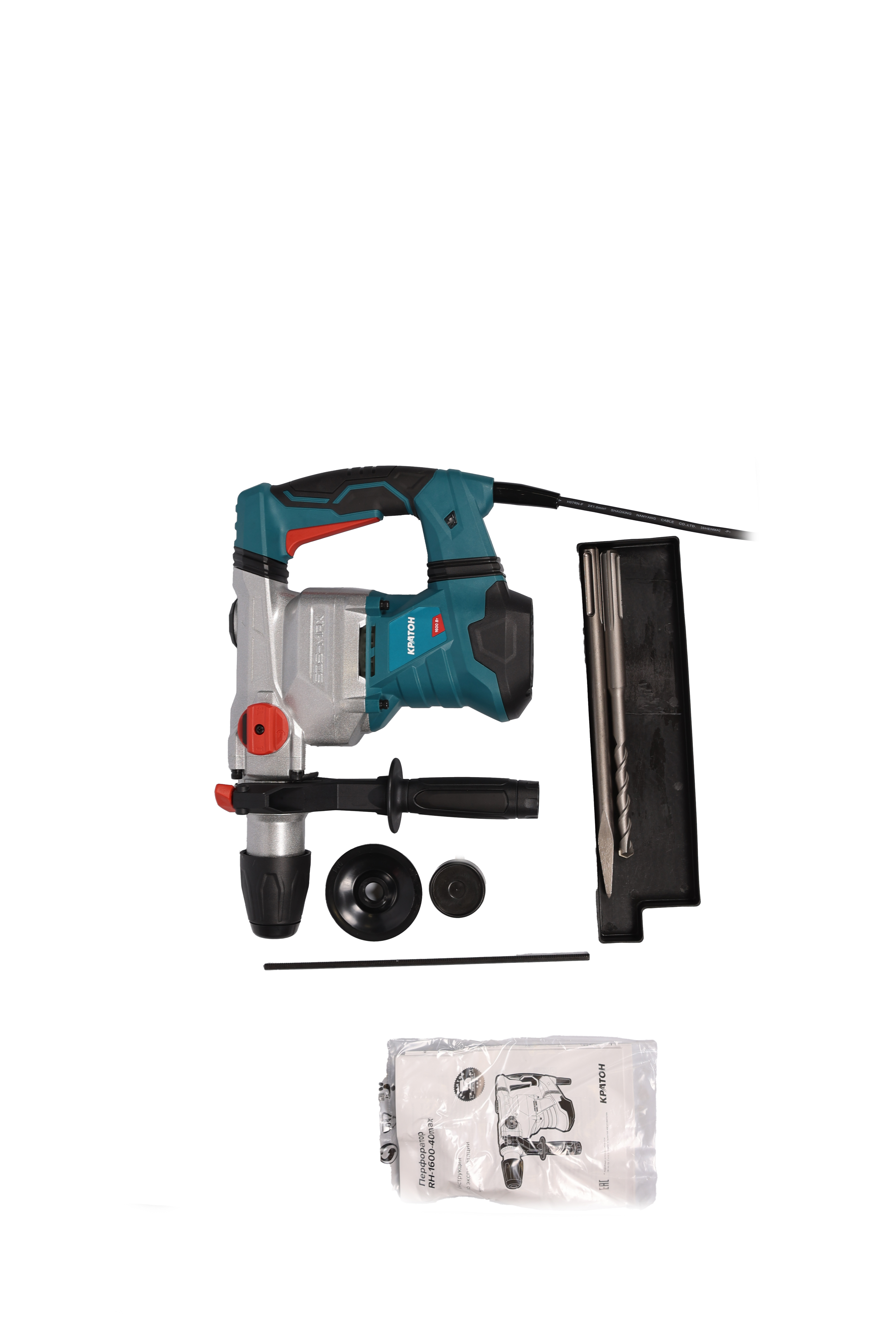 Перфоратор Кратон RH-1600-40max