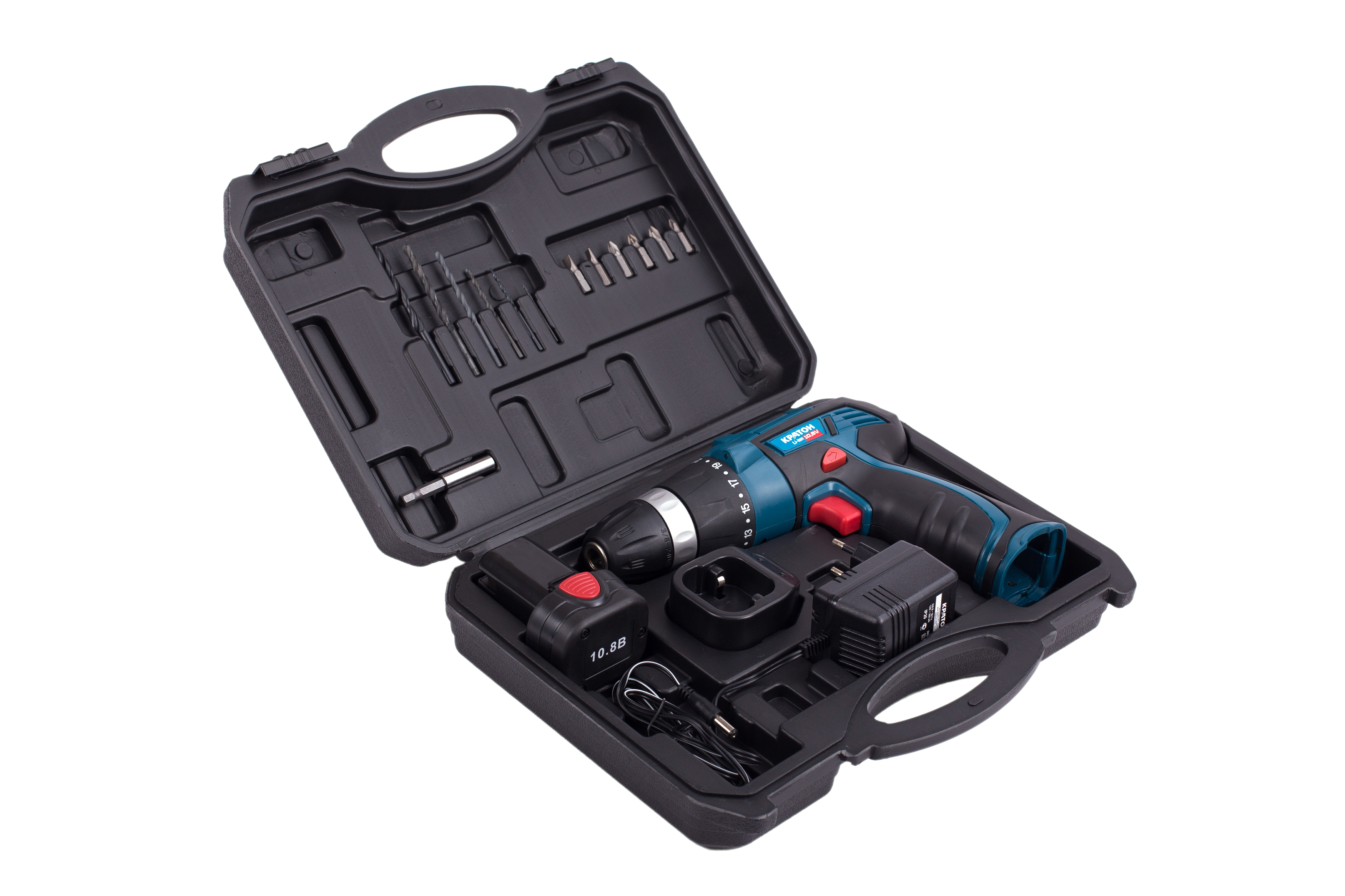 Дрель-шуруповерт аккумуляторная Кратон CDL-10-1-H