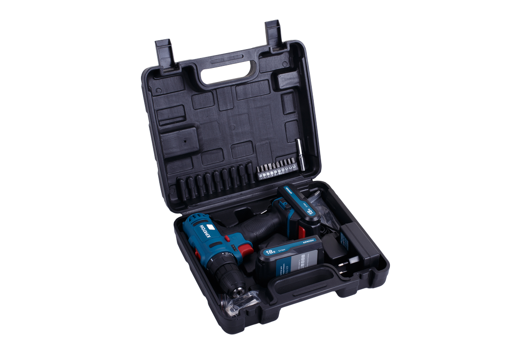 Дрель-шуруповерт аккумуляторная Кратон CD-18-Li-2,0