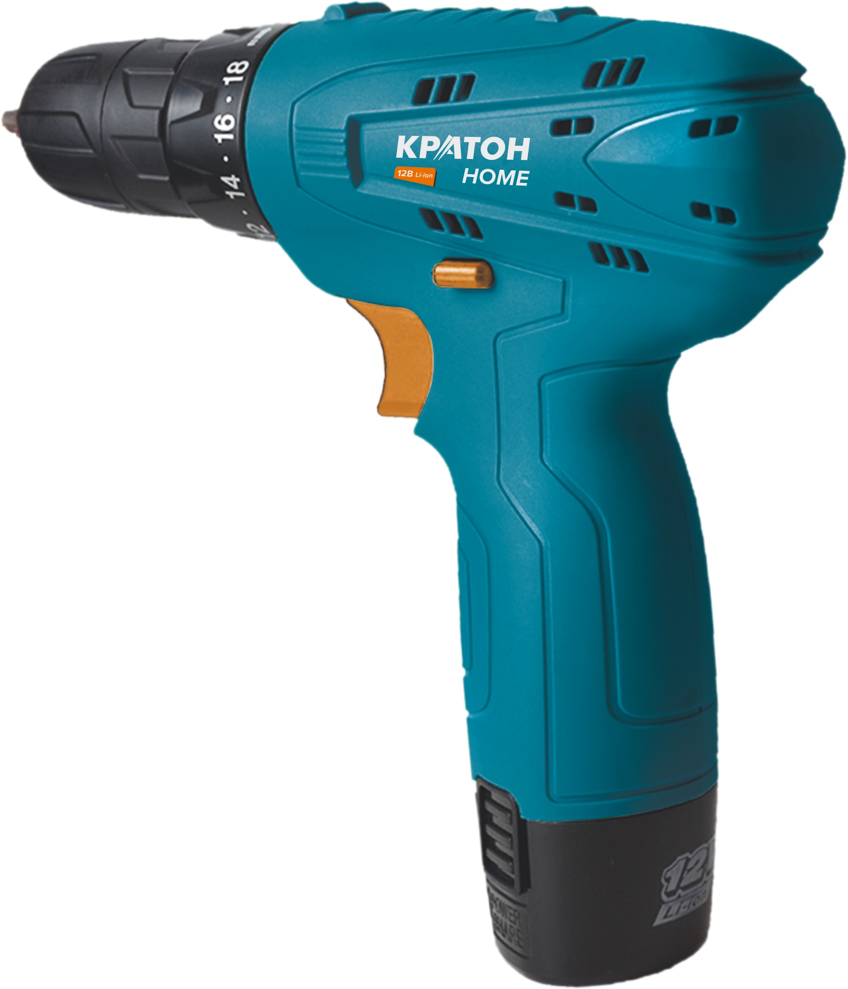 Дрель-шуруповерт аккумуляторная Кратон Home CDH-12-Li-1,5